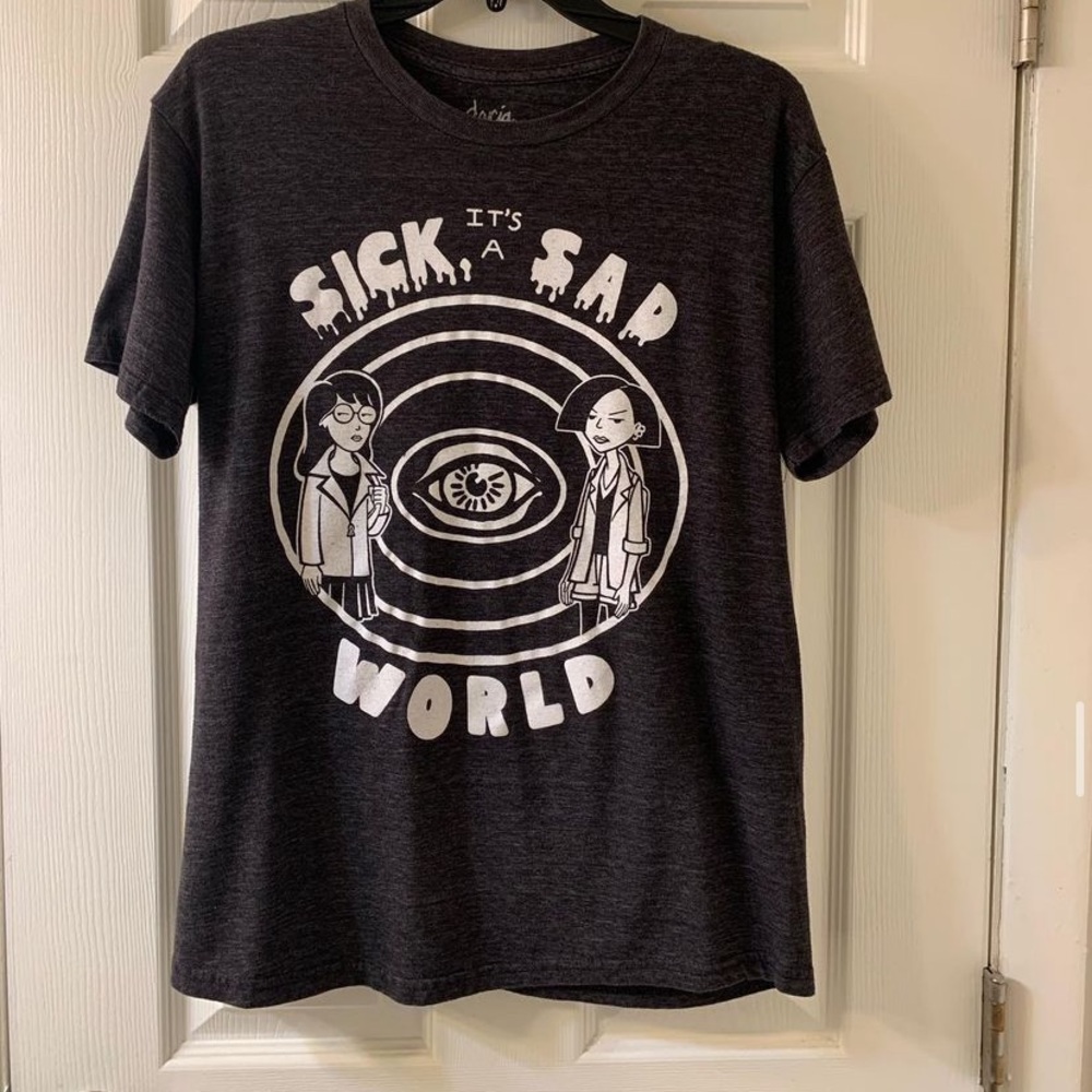 Gray graphic Tee